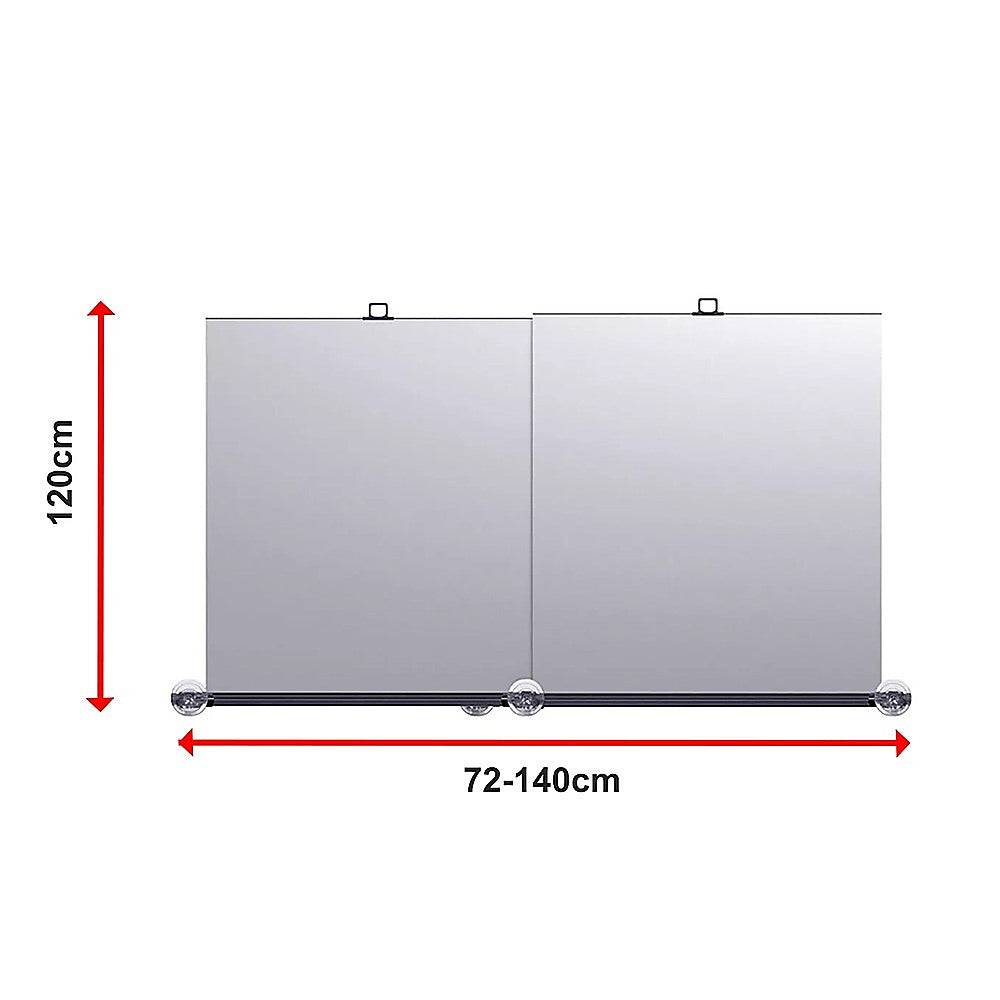 Retractable Sunshade for Car Windshield - UV Protection Window Cover V63-952581