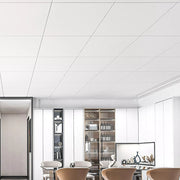 12x Smooth Drop Ceiling Tile 2ft x 2ft PVC Ceiling Panel V63-952641