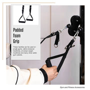 2 x Universal Foam Handle Exercise Machine Attachments V63-952661