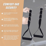 2 x Universal Foam Handle Exercise Machine Attachments V63-952661