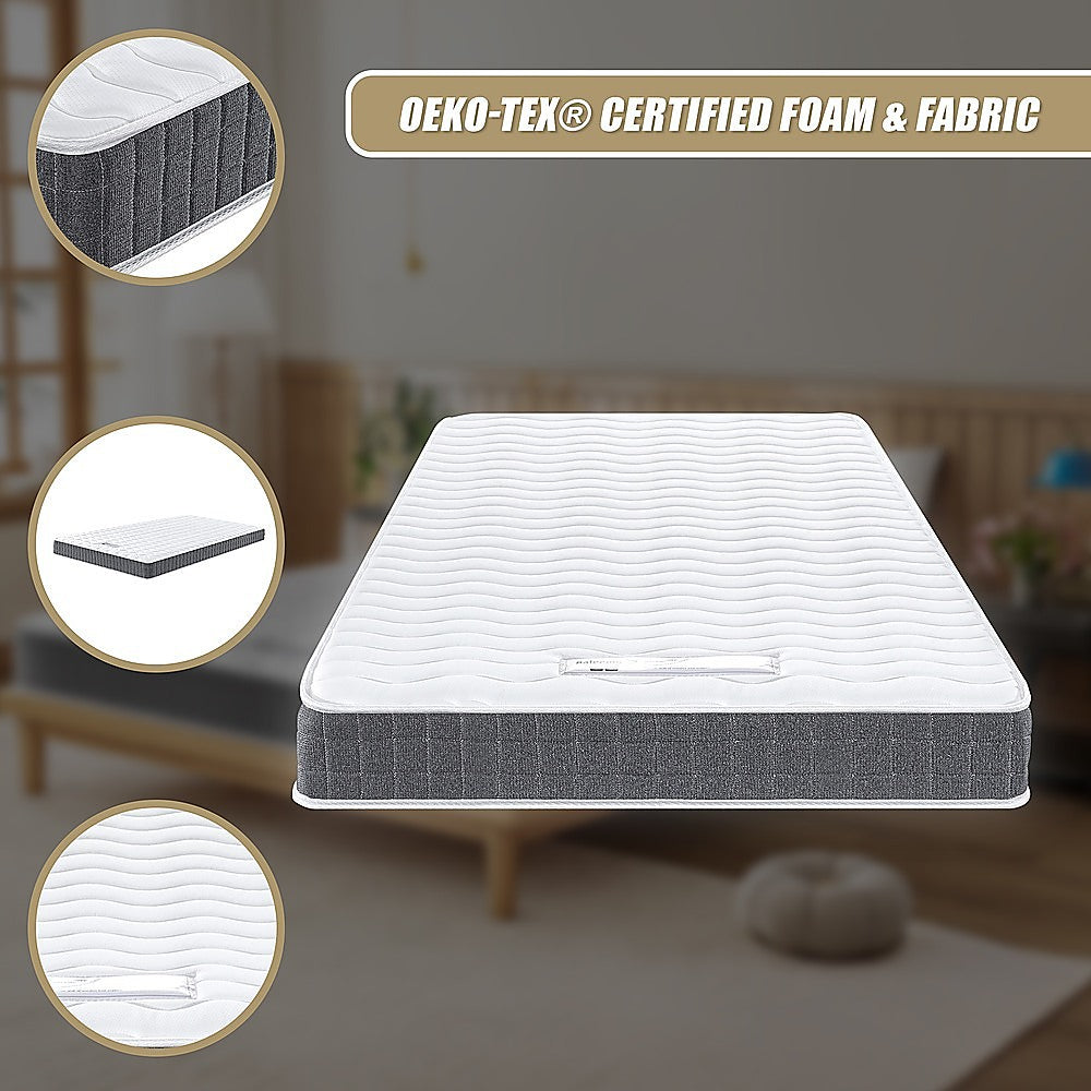 King Single Memory Foam Mattress - OEKO-TEX Textile & CertiPUR-US Certified Foam V63-952671