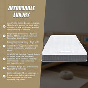 Single Memory Foam Mattress - OEKO-TEX Textile & CertiPUR-US Certified Foam V63-952681