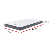 Single Memory Foam Mattress - OEKO-TEX Textile & CertiPUR-US Certified Foam V63-952681