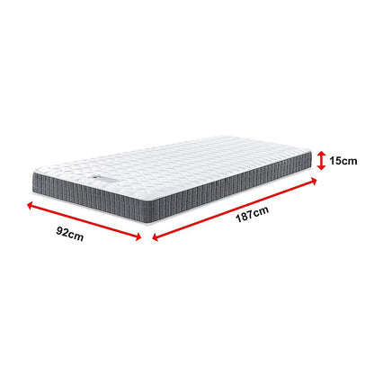 Single Memory Foam Mattress - OEKO-TEX Textile & CertiPUR-US Certified Foam V63-952681