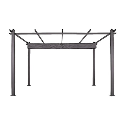 3x4M Aluminium Pergola Marquee with Retractable Roof - Garden Canopy V63-952691