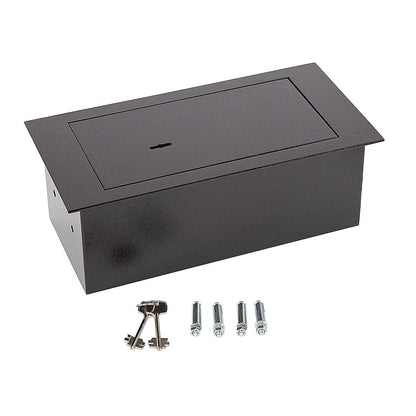 Underfloor Concealed Safe with Key - Heavy Duty Hidden Floor Security Box V63-952721