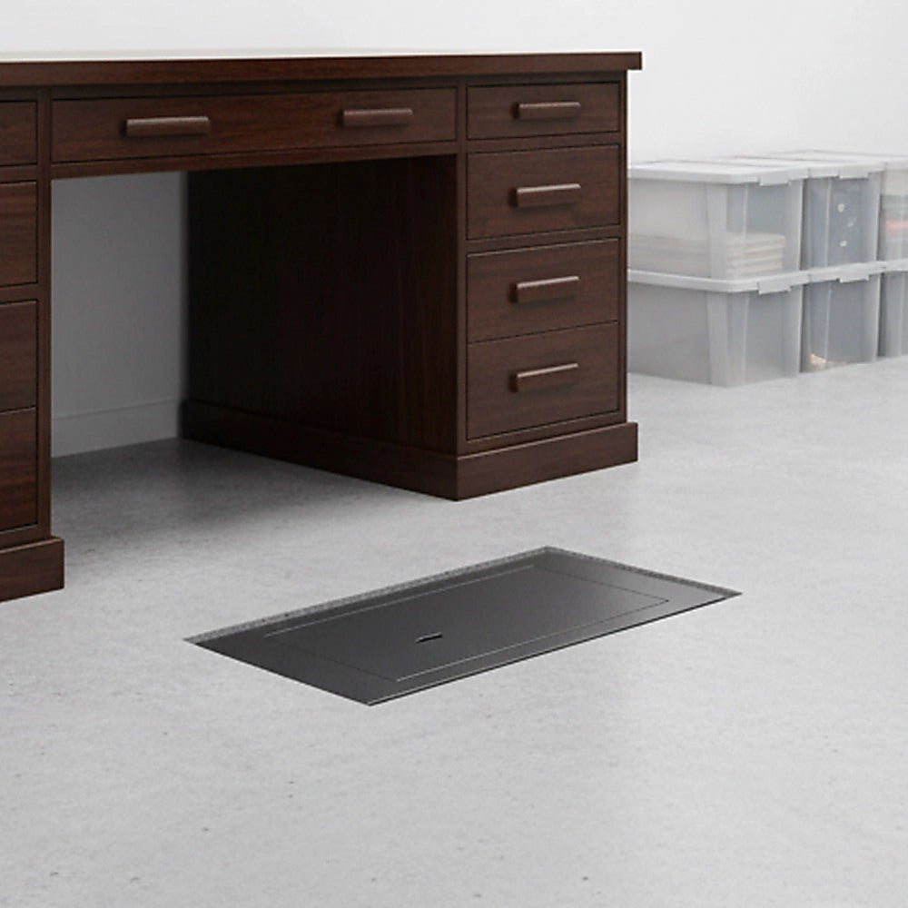 Underfloor Concealed Safe with Key - Heavy Duty Hidden Floor Security Box V63-952721