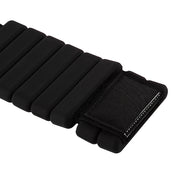 2-Piece Ankle & Wrist Weights – 2kg Pair Adjustable Workout Bangles (Black)
