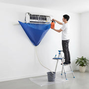 Waterproof AC Cleaning Cover Bag Kit - Leakproof Wash Bag for Wall Units V63-952791