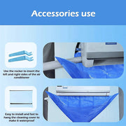 Waterproof AC Cleaning Cover Bag Kit - Leakproof Wash Bag for Wall Units V63-952791