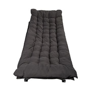 Camping Bed Elevated Cot with Mattress Foldable Outdoor Adult Sleeping V63-952811