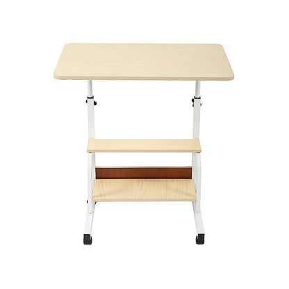 Height Adjustable Rolling Overbed Table 60cm Mobile Computer Desk V63-952821