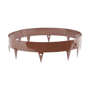 60cm Steel Garden Tree Ring with Spikes - Heavy-Duty Root Barrier & Edging V63-952841