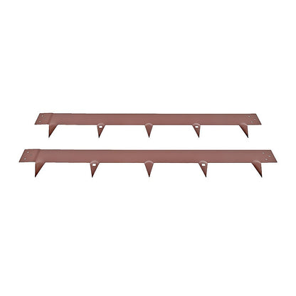 60cm Steel Garden Tree Ring with Spikes - Heavy-Duty Root Barrier & Edging V63-952841