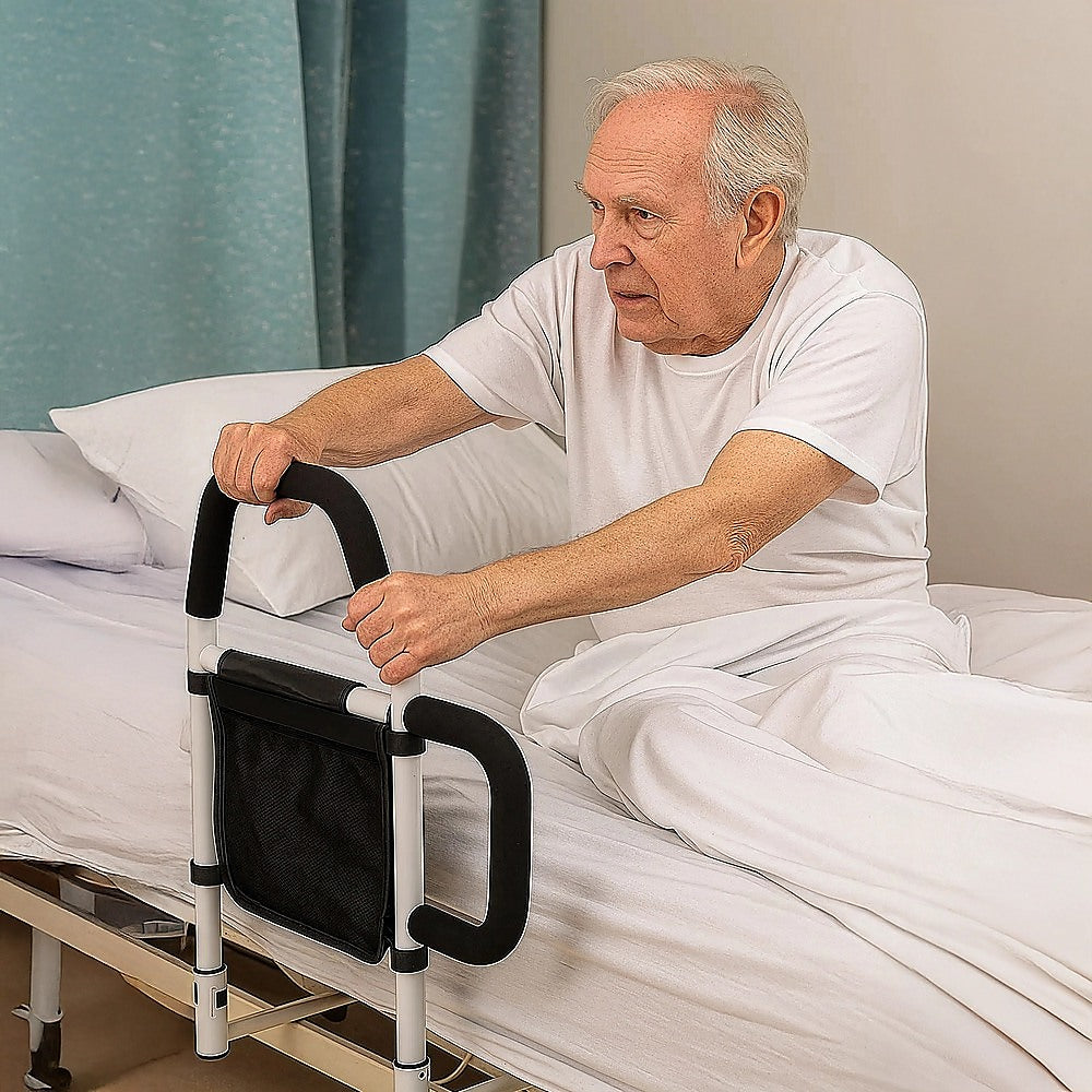 Adjustable Bed Rail for Elderly - Safety Support Bar for Adults V63-952851