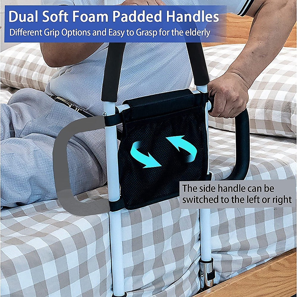 Adjustable Bed Rail for Elderly - Safety Support Bar for Adults V63-952851