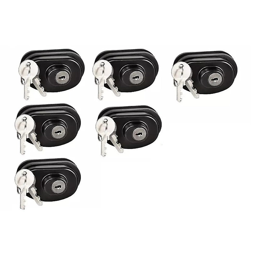 6pcs Keyed Alike Trigger Locks - Gun Safety Lock Set for Pistol, Rifle & Shotgun V63-952861
