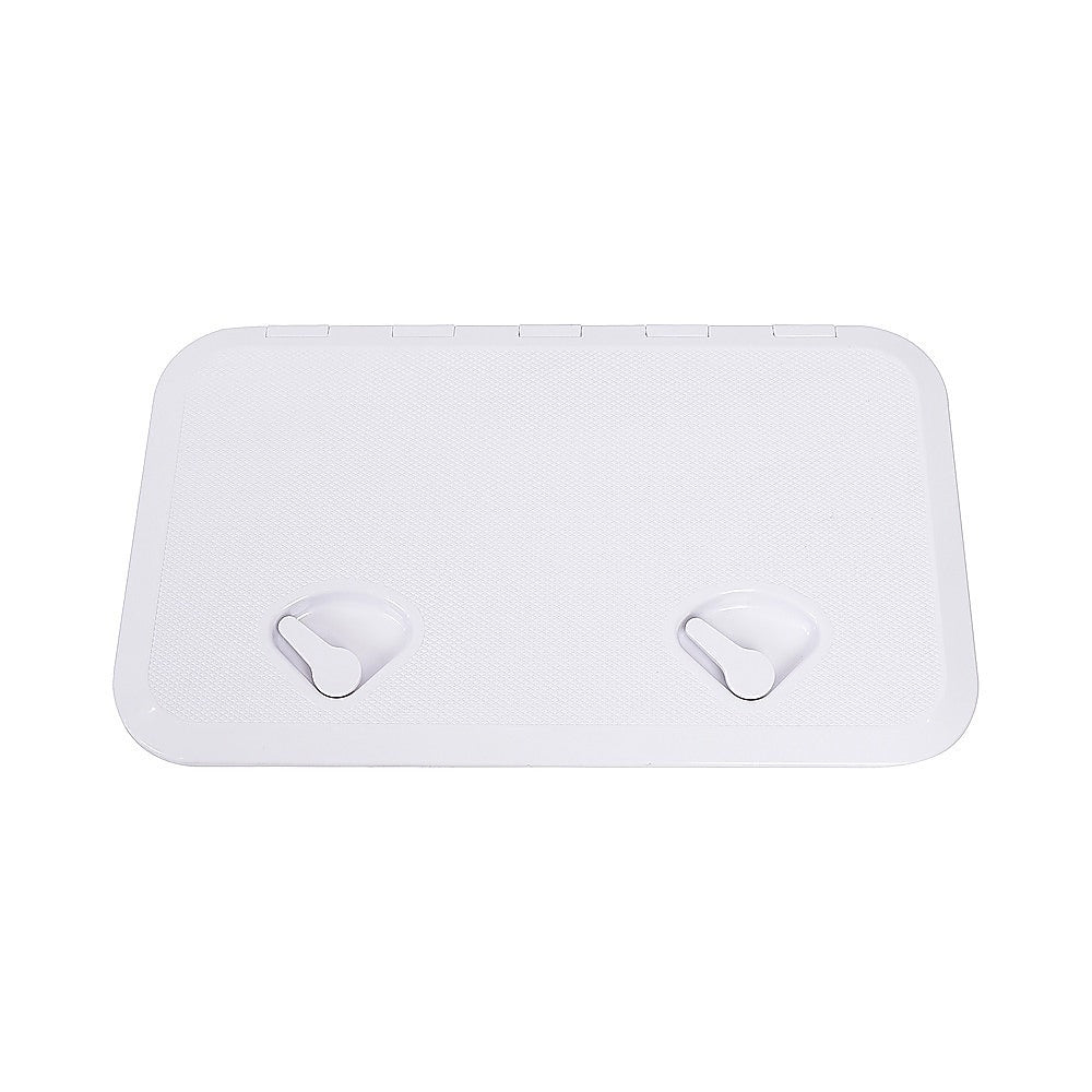 606 x 353mm White Boat Access Hatch - Marine Deck Inspection Lid for Boat, Yacht & RV Use V63-952881