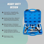 6pc Heavy Duty Ball Joint & Tie Rod Tool Kit - Pitman Arm Puller Remover Set V63-952901