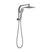 Wall Mounted Chrome Dual Shower Mixer - Rainfall & Handheld Massage Head V63-952911