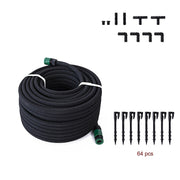 50m Porous Soaker Hose - Leaky Garden Irrigation Pipe for Efficient Watering V63-952951