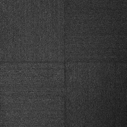 5m2 Dark Grey Carpet Tiles Set - Commercial & Domestic Flooring for Office, Retail, Home V63-952981