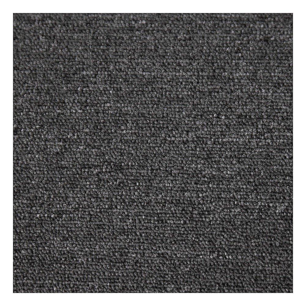 5m2 Dark Grey Carpet Tiles Set - Commercial & Domestic Flooring for Office, Retail, Home V63-952981