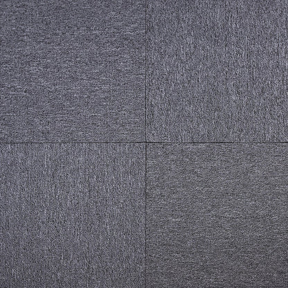 5m2 Light Grey Carpet Tiles Set - Commercial & Domestic Flooring for Office, Retail, Home V63-952991