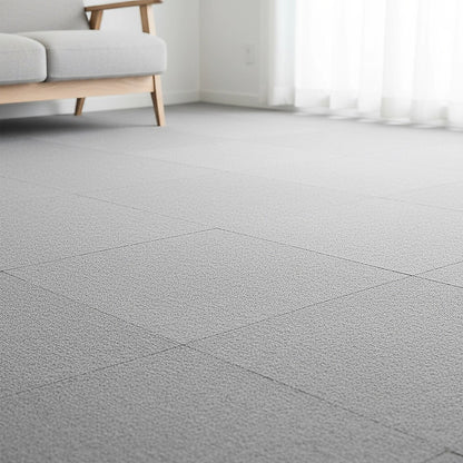 5m² Light Grey Carpet Tiles Set – Commercial & Domestic Flooring for Office, Retail, Home