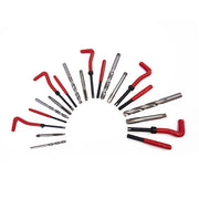 131pc Helicoil-Type Thread Repair Kit - Metric Insert Tool Set for Damaged Threads V63-953021