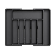 Extendable Cutlery Tray Drawer Organiser - 6 to 8 Compartment Kitchen Utensil Storage V63-953041
