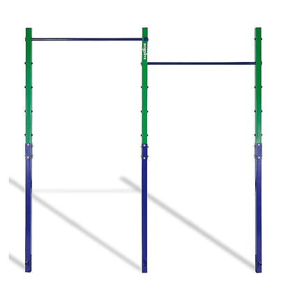 Double Outdoor Pull-Up Bar - Height Adjustable Gymnastics & Fitness Bar V63-953151