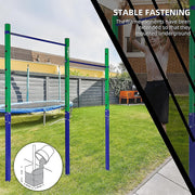 Double Outdoor Pull-Up Bar – Height Adjustable Gymnastics & Fitness Bar