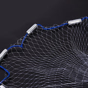 3m Nylon Fishing Cast Net - Quick Throw Mesh with Chain Weights & Drawstring V63-953181