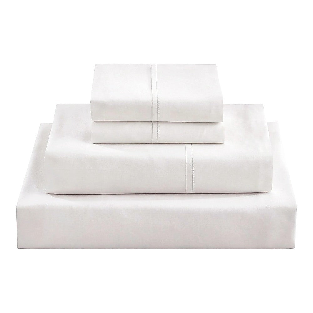 Queen Bed Sheet Set - 1800 Series Microfiber, Deep Pocket, Soft & Breathable, White V63-953241