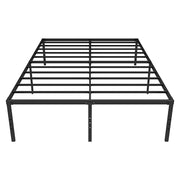 Queen Metal Bed Frame 45cm High Full Steel Base Platform For Stable Bedroom Support V63-953271