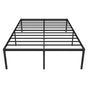 Queen Metal Bed Frame 45cm High Full Steel Base Platform For Stable Bedroom Support V63-953271