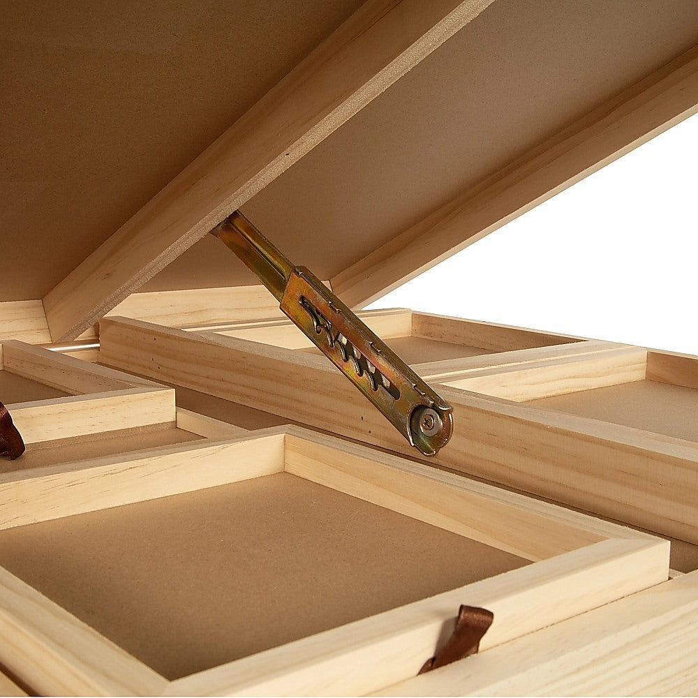 1500-Piece Jigsaw Puzzle Table with Folding Legs - Portable Puzzle Storage Board V63-953291