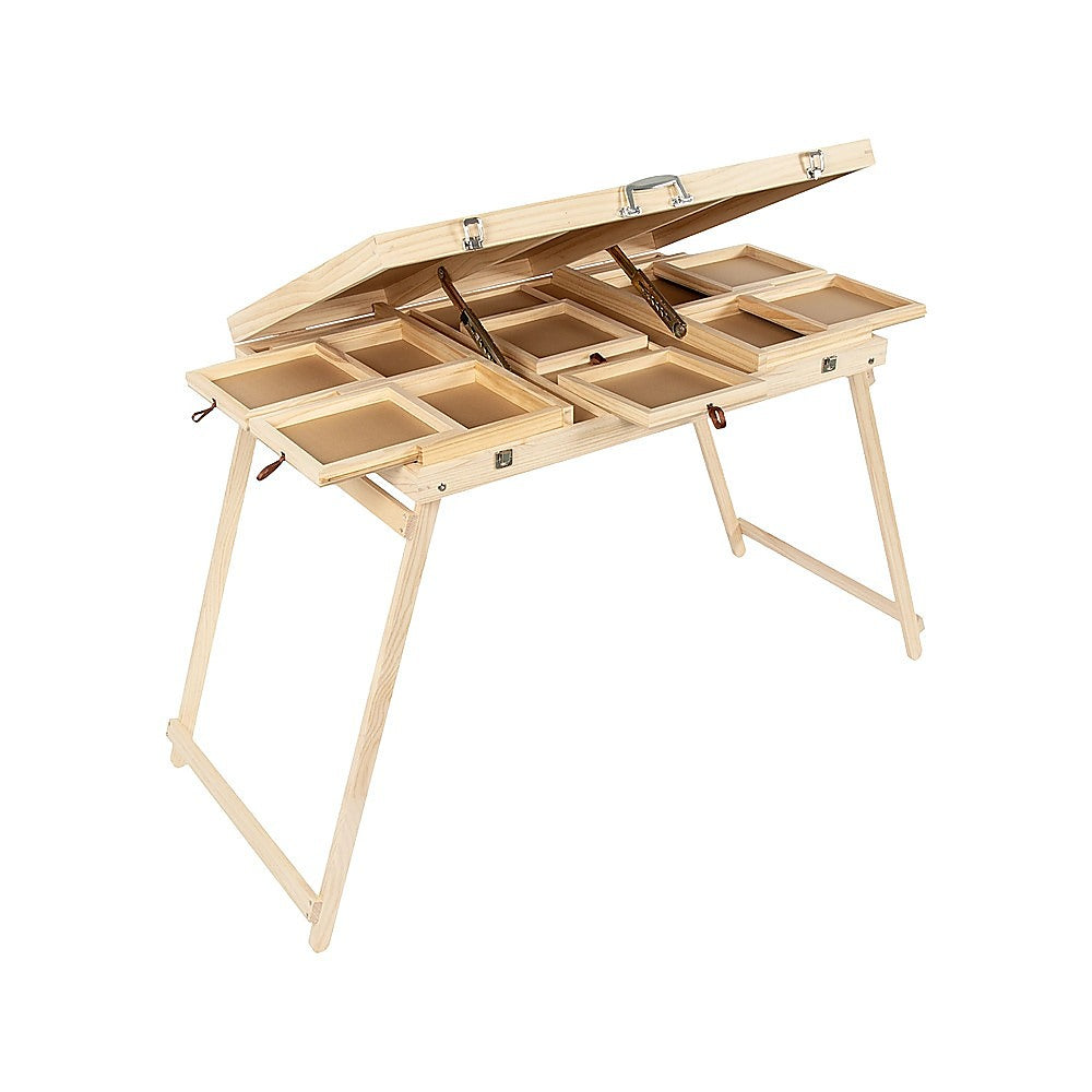 1500-Piece Jigsaw Puzzle Table with Folding Legs - Portable Puzzle Storage Board V63-953291