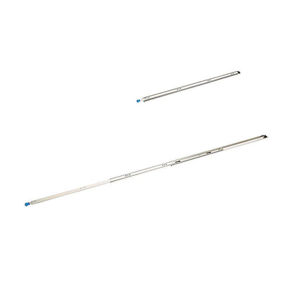 2 x 125kg Heavy Duty Locking Drawer Slides Industrial Drawer Runners Pair for Tool Storage V63-953351