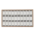 30-Grid Watch & Jewellery Tray Organiser Display Case Holder - Velvet Drawer Insert V63-953371