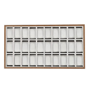30-Grid Watch & Jewellery Tray Organiser Display Case Holder - Velvet Drawer Insert V63-953371