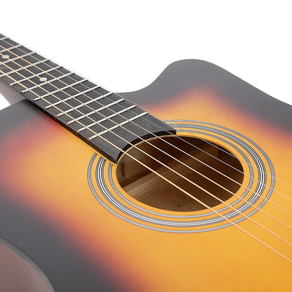 38" Full Size Acoustic Guitar - Beginner Wooden Guitar for Adults & Teens V63-953381