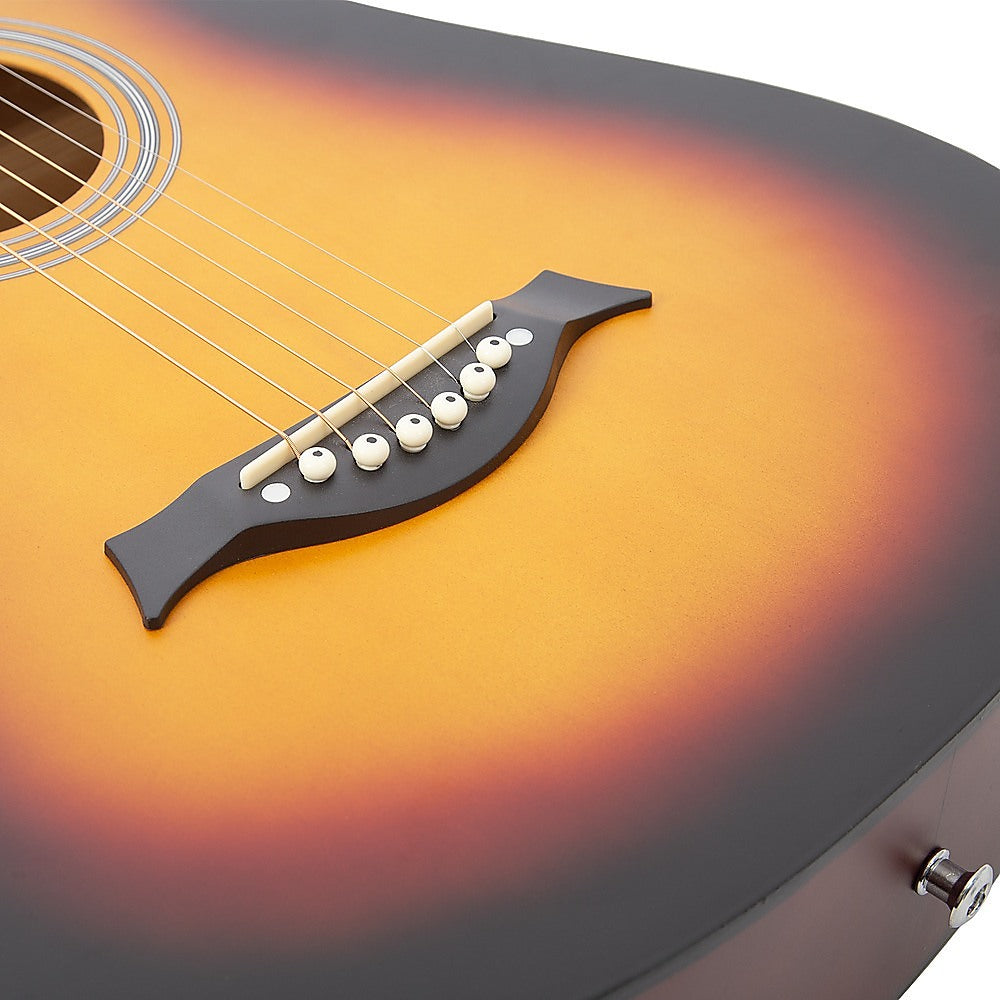 38" Full Size Acoustic Guitar - Beginner Wooden Guitar for Adults & Teens V63-953381