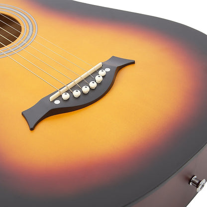 38" Full Size Acoustic Guitar - Beginner Wooden Guitar for Adults & Teens V63-953381