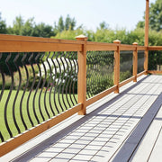 51 Pack 82cm Metal Deck Balusters Iron Stair Railing Spindles for Outdoor Indoor Use V63-953391