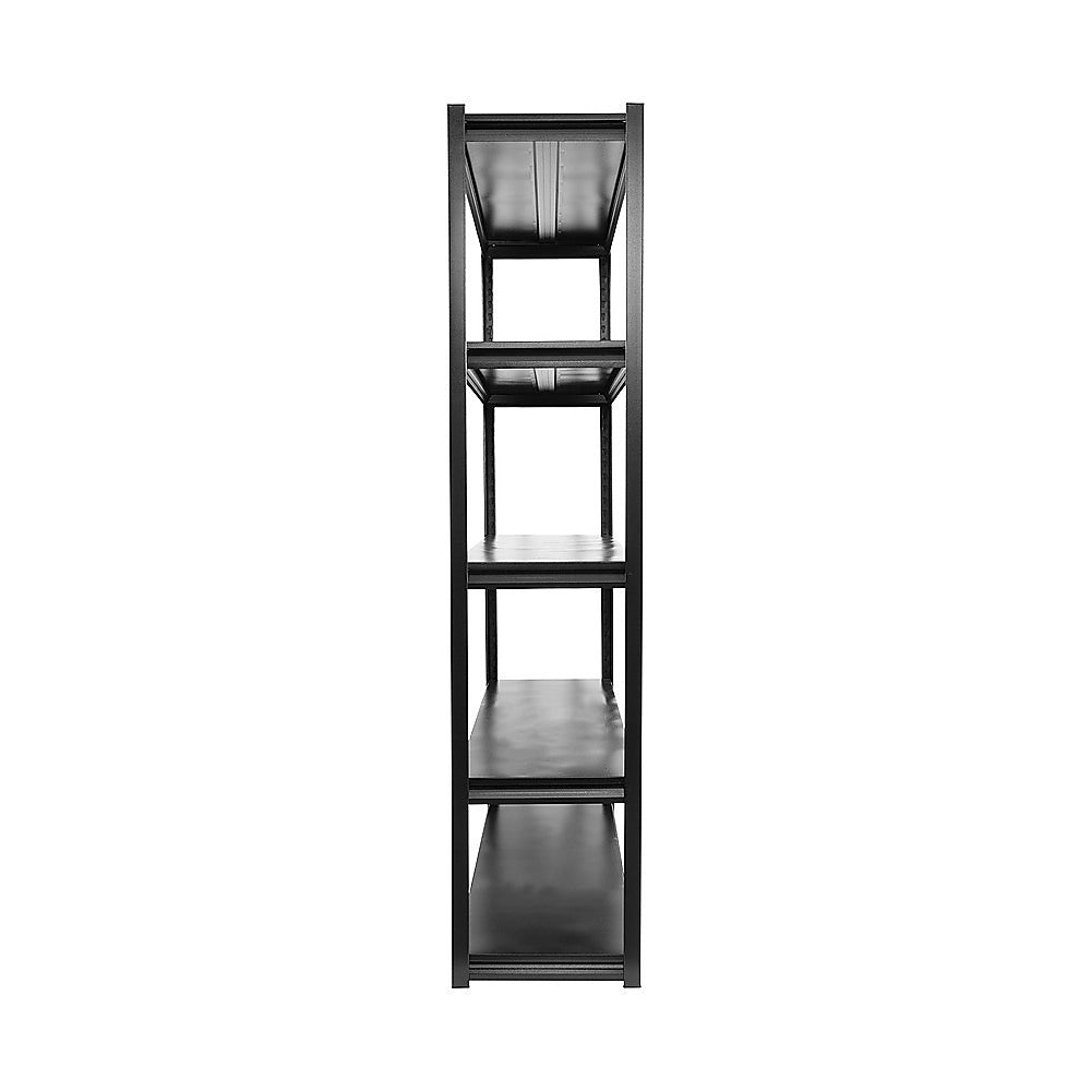 120x40x183cm Metal Garage Shelving Rack Heavy Duty Steel Storage Organiser for Workshop V63-953401