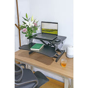Ergonomic Standing Desk Converter Height Adjustable Sit Stand Workstation for Office Use V63-953421