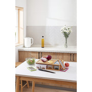 Bamboo Cutting Board Set with Graters and Containers Food Prep Station for Kitchen Organisation V63-953441