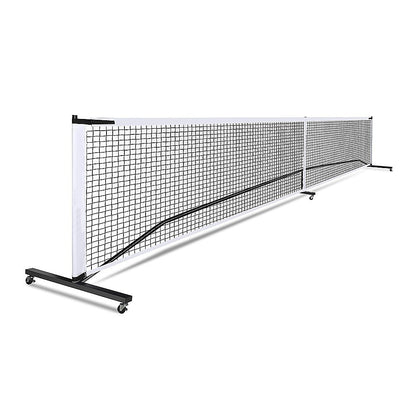 Portable 6.7m Pickleball Net Set - Heavy Duty Metal Frame with Wheels V63-953491
